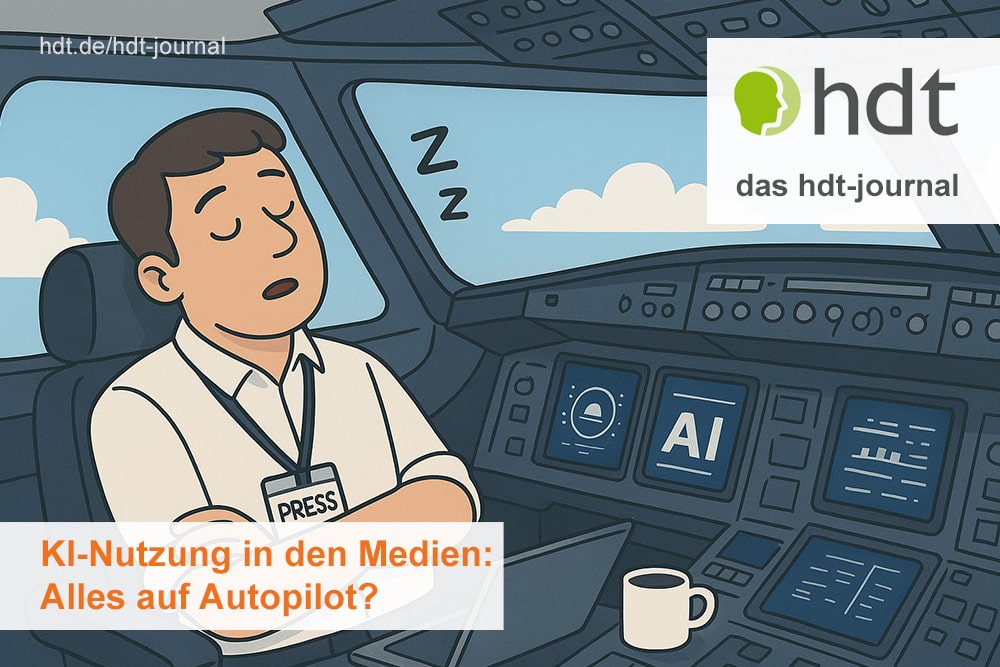 KI-Nutzung in den Medien: Alles auf Autopilot?