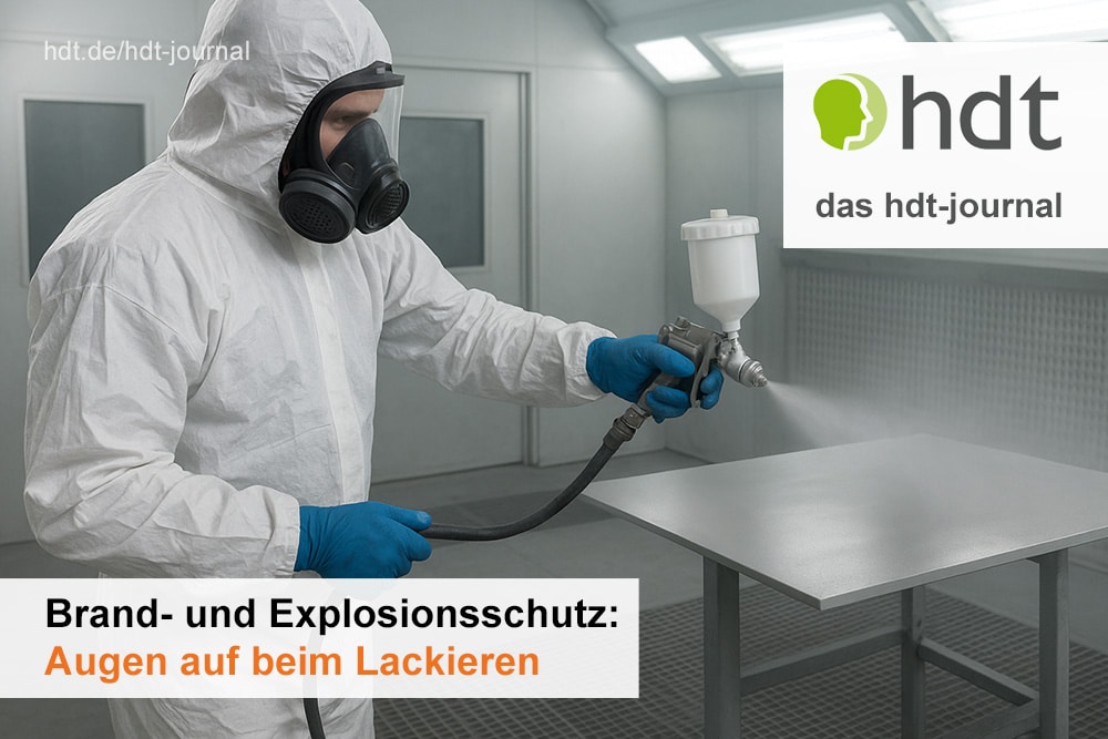 Brand- und Explosionsschutz: Augen auf beim Lackieren