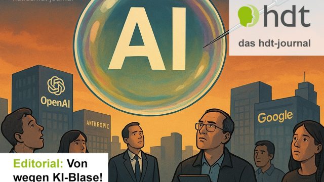 Editorial: Von wegen KI-Blase!